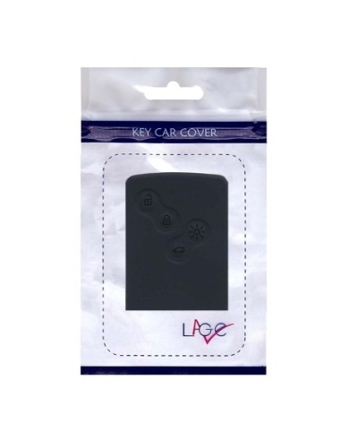 Guscio Silicone Cover Chiave per Telecomando Renault Portachiave Nero Clio Captur Scenic Twingo Escape Laguna Megane Koleos