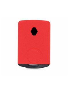 Guscio Silicone Cover Chiave per Telecomando Renault Portachiave Rosso Clio Captur Scenic Twingo Escape Laguna Megane Koleos 2