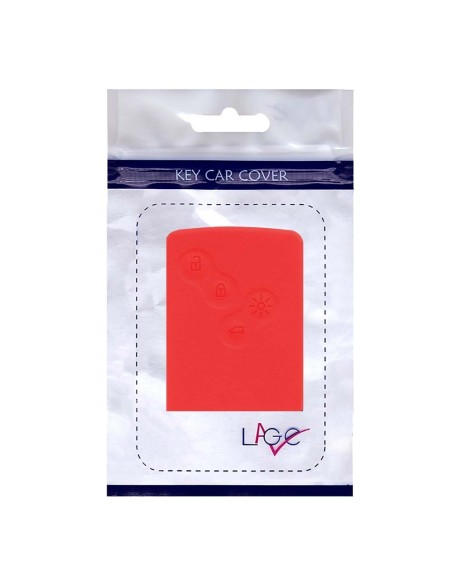 Guscio Silicone Cover Chiave per Telecomando Renault Portachiave Rosso Clio Captur Scenic Twingo Escape Laguna Megane Koleos
