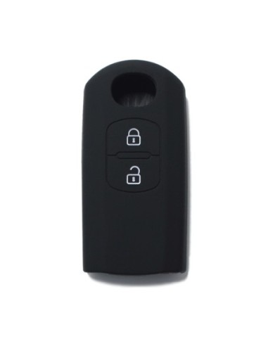 Guscio Silicone Cover Chiave Telecomando Mazda Portachiave Nero 2 3 5 6 BT50 CX-5 CX-7 CX-9 MX5 M3 M5 MZ2 RX8