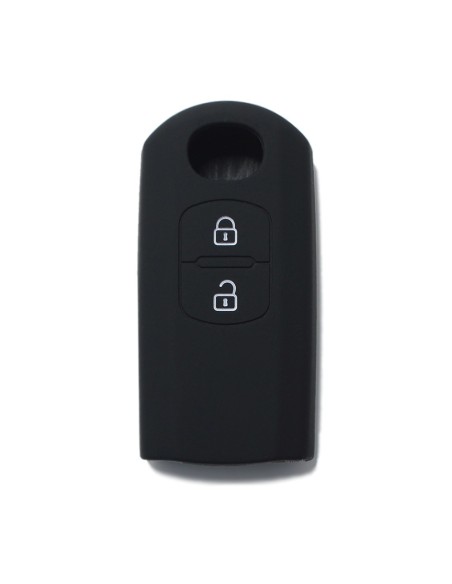 Guscio Silicone Cover Chiave Telecomando Mazda Portachiave Nero 2 3 5 6 BT50 CX-5 CX-7 CX-9 MX5 M3 M5 MZ2 RX8