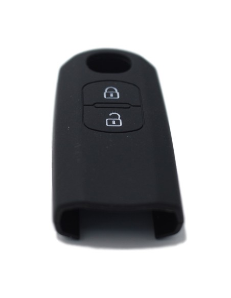 Guscio Silicone Cover Chiave Telecomando Mazda Portachiave Nero 2 3 5 6 BT50 CX-5 CX-7 CX-9 MX5 M3 M5 MZ2 RX8