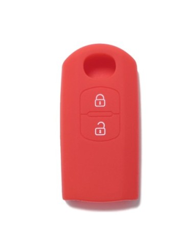 Guscio Silicone Cover Chiave Telecomando Mazda Portachiave Rosso 2 3 5 6 BT50 CX-5 CX-7 CX-9 MX5 M3 M5 MZ2 RX8