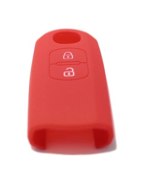 Guscio Silicone Cover Chiave Telecomando Mazda Portachiave Rosso 2 3 5 6 BT50 CX-5 CX-7 CX-9 MX5 M3 M5 MZ2 RX8
