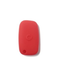 Guscio in Silicone Cover Chiave Mercedes Benz Smart ForTwo ForFour 453 Portachiavi Telecomando 3 Tasti Rosso 2