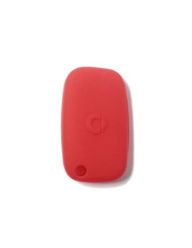 Guscio in Silicone Cover Chiave Mercedes Benz Smart ForTwo ForFour 453 Portachiavi Telecomando 3 Tasti Rosso