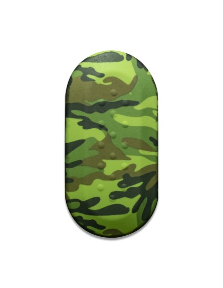 Guscio in Silicone Cover Chiave per Telecomando Fiat Grande Punto Evo Panda Bravo Stilo 500 L e Lancia Y Delta Musa Portachiave Camouflage