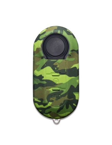 Guscio in Silicone Cover Chiave per Telecomando Fiat Grande Punto Evo Panda Bravo Stilo 500 L e Lancia Y Delta Musa Portachiave Camouflage