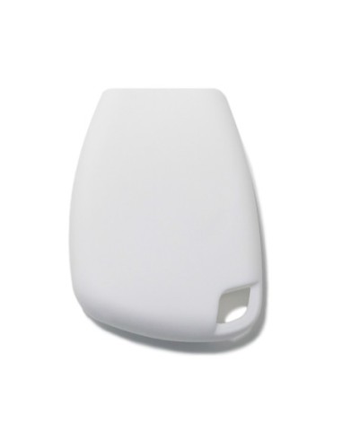 Guscio in Silicone Cover Chiave Telecomando 3 Tasti Mercedes Benz Classe A B C E S CL ML CLK CLS SLK Portachiave Bianco