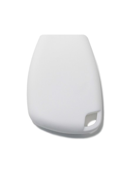 Guscio in Silicone Cover Chiave Telecomando 3 Tasti Mercedes Benz Classe A B C E S CL ML CLK CLS SLK Portachiave Bianco