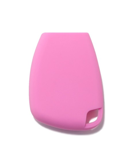 Guscio in Silicone Cover Chiave Telecomando 3 Tasti Mercedes Benz Classe A B C E S CL ML CLK CLS SLK Portachiave Rosa