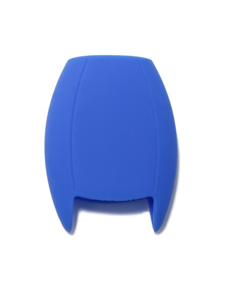 Guscio in Silicone Cover Chiave per Telecomando Mercedes Benz 2 Tasti Blu A B C E S V W R CL ML CLK W176 W204 W211 W245 A203