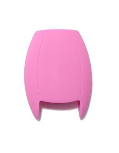 Guscio in Silicone Cover Chiave per Telecomando Mercedes Benz 2 Tasti Rosa A B C E S V W R CL ML CLK W176 W204 W211 W245 A203