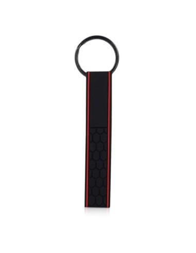 Portachiave in Silicone ad Anello Universale Chiavi Auto Casa Ufficio Nero