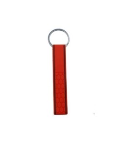 Portachiave in Silicone ad Anello Universale Chiavi Auto Casa Ufficio Rosso