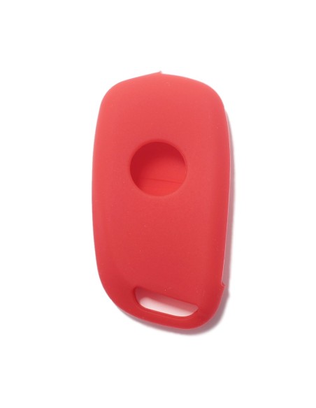 Guscio in Silicone Cover Chiave per Telecomando Citroen DS3 DS4 DS5 DS6 C2 C3 C4 C5 C8 Jumper Jumpy Berlingo Saxo Picasso Portachiave Rosso