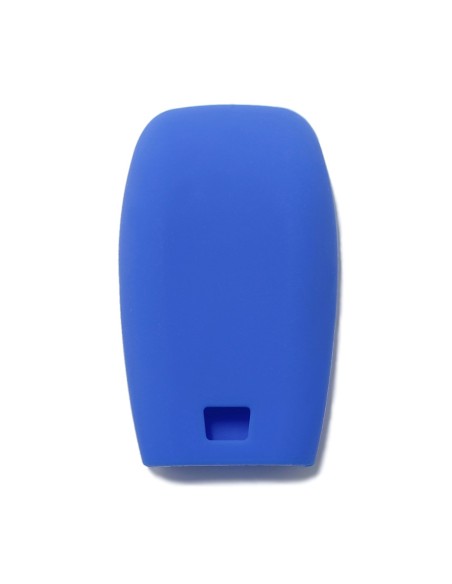 Guscio Silicone Cover Chiave per Telecomando Mercedes 3 Tasti Blu Keyless-Entry Classe E 2017 E200 E300 Classe S 2018 S450 S550e S560 S63 AMG S65 AMG