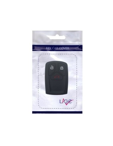 Guscio Silicone Cover Chiave per Telecomando Audi Nero Keyless-Entry A4 A5 A7 A8 B9 C8 D5 Q5 Q7 SQ5 SQ7 TT TTS TTRS R8 S4 S5 S8 RS4 RS5 F5 FY 4M