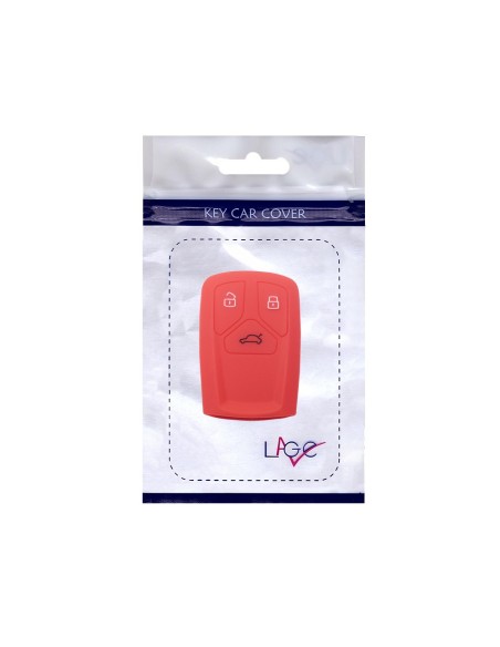 Guscio Silicone Cover Chiave per Telecomando Audi Rosso Keyless-Entry A4 A5 A7 A8 B9 C8 D5 Q5 Q7 SQ5 SQ7 TT TTS TTRS R8 S4 S5 S8 RS4 RS5 F5 FY 4M