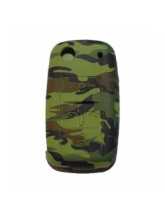Guscio in Silicone Cover Chiave per Telecomando Volkswagen Seat Skoda Portachiave Camouflage VW Golf 7 Sharan Caravelle Transporter Caddy Seat Alhambra Leon Ibiza Skoda Yeti Octavia Superb Rapid