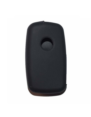 Guscio in Silicone Cover Chiave per Telecomando Volkswagen Seat Skoda Portachiave Nero VW Golf 7 Sharan Caravelle Transporter Caddy Seat Alhambra Leon Ibiza Skoda Yeti Octavia Superb Rapid