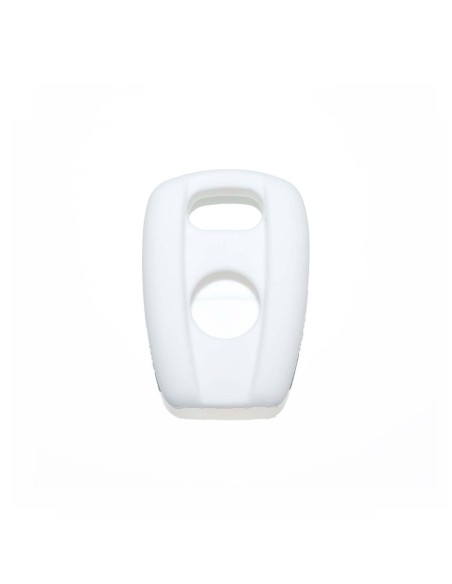 Guscio Silicone Cover per Chiave Telecomando Fiat Portachiave Bianco  Punto Panda Bravo Brava 500 600 Stilo Doblò Marea Idea Scudo Ducato Bianco