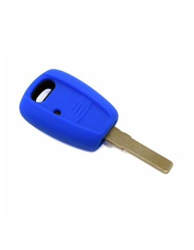 Guscio in Silicone Cover per Chiave Telecomando Fiat Portachiave Blu  Punto Panda Bravo Brava 500 600 Stilo Doblò Marea Idea Scudo Ducato 