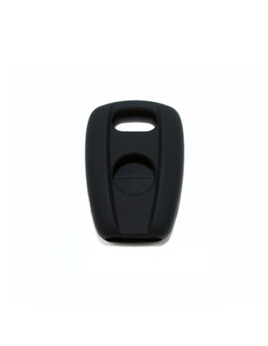 Guscio in Silicone Cover per Chiave Telecomando Fiat Portachiave Nero Punto Panda Bravo Brava 500 600 Stilo Doblò Marea Idea Scudo Ducato