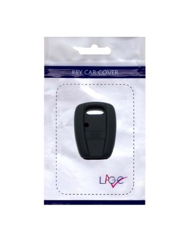 Guscio in Silicone Cover per Chiave Telecomando Fiat Portachiave Nero Punto Panda Bravo Brava 500 600 Stilo Doblò Marea Idea Scudo Ducato