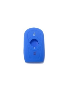 Guscio Silicone Cover Chiave per Telecomando Opel Portachiavi Blu 3 Tasti Adam Mokka Antara Astra Cascada Corsa Insignia Karl Meriva Zafira