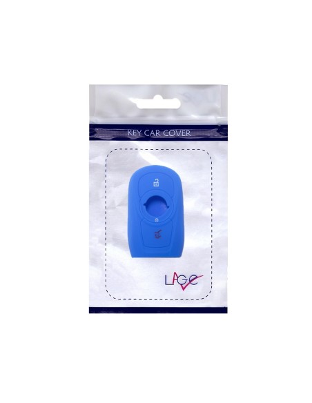Guscio Silicone Cover Chiave per Telecomando Opel Portachiavi Blu 3 Tasti Adam Mokka Antara Astra Cascada Corsa Insignia Karl Meriva Zafira
