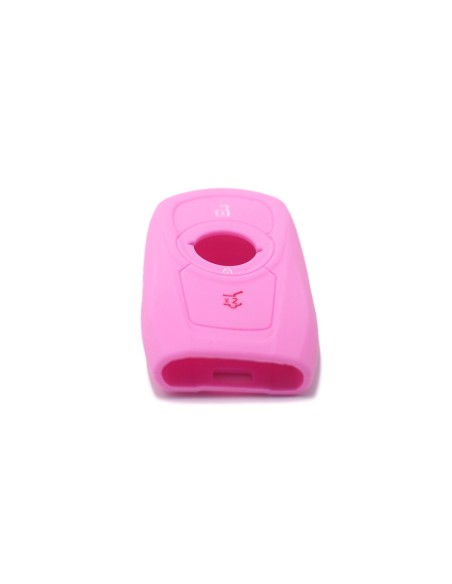 Guscio Silicone Cover Chiave per Telecomando Opel Portachiavi Rosa 3 Tasti Adam Mokka Antara Astra Cascada Corsa Insignia Karl Meriva Zafira