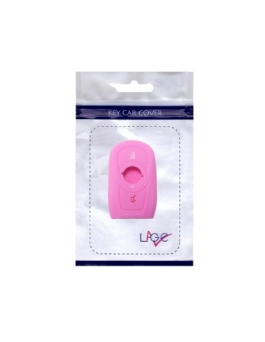 Guscio Silicone Cover Chiave per Telecomando Opel Portachiavi Rosa 3 Tasti Adam Mokka Antara Astra Cascada Corsa Insignia Karl Meriva Zafira