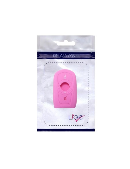 Guscio Silicone Cover Chiave per Telecomando Opel Portachiavi Rosa 3 Tasti Adam Mokka Antara Astra Cascada Corsa Insignia Karl Meriva Zafira