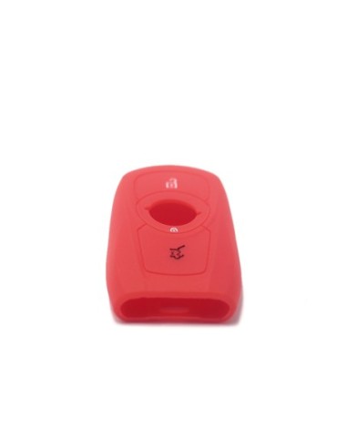 Guscio Silicone Cover Chiave per Telecomando Opel Portachiavi Rosso 3 Tasti Adam Mokka Antara Astra Cascada Corsa Insignia Karl Meriva Zafira