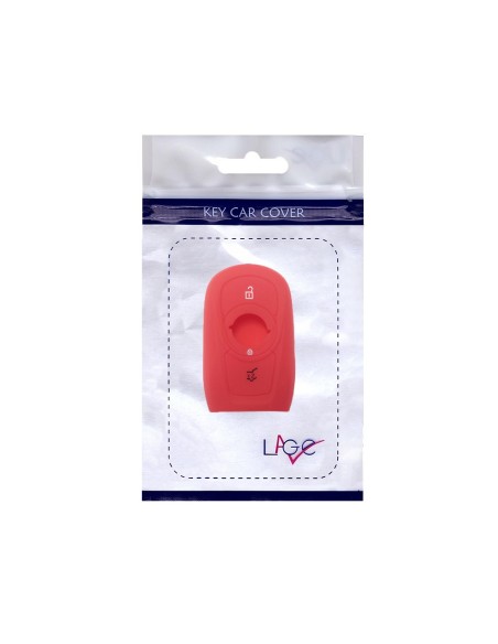 Guscio Silicone Cover Chiave per Telecomando Opel Portachiavi Rosso 3 Tasti Adam Mokka Antara Astra Cascada Corsa Insignia Karl Meriva Zafira