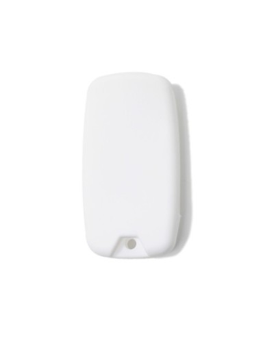Guscio in Silicone Cover Chiave per Telecomando Jeep Renegade Cherokee 4 Tasti Bianco