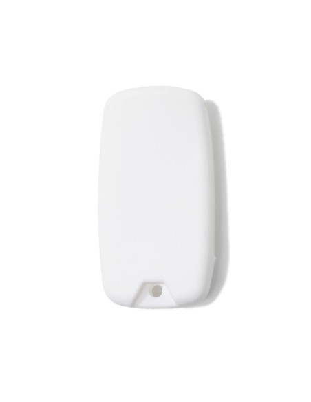 Guscio in Silicone Cover Chiave per Telecomando Jeep Renegade Cherokee 4 Tasti Bianco