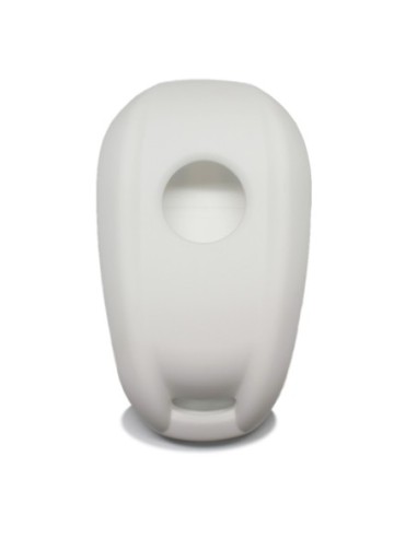 Guscio in Silicone Cover Chiave Telecomando Alfa Romeo 3 Tasti Bianco Giulia Stelvio Giulietta