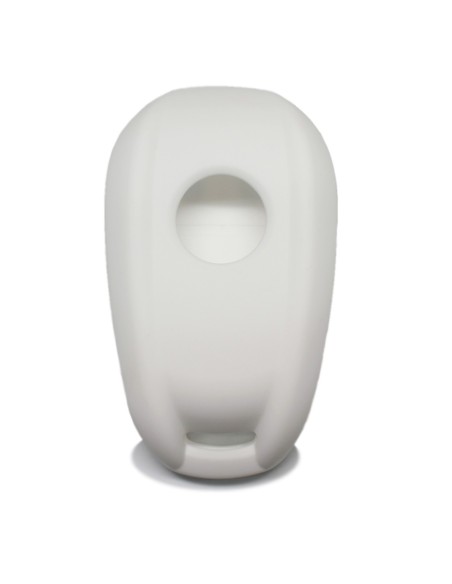 Guscio in Silicone Cover Chiave Telecomando Alfa Romeo 3 Tasti Bianco Giulia Stelvio Giulietta