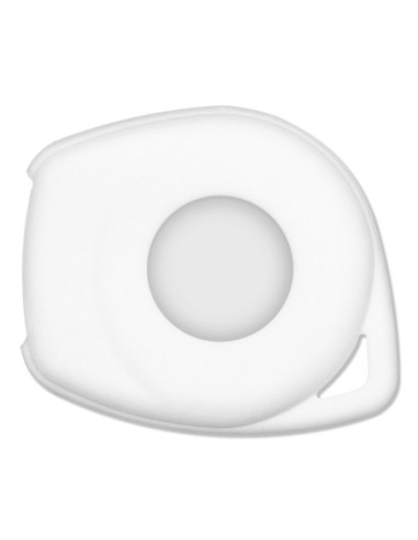 Guscio in Silicone Cover Chiave per Telecomando Suzuki 2 Tasti Bianco Suzuki Swift Vitara Jimny Gran Vitara Ignis Alto SX4 Liana Splash Baleno Karimun Wagon R Opel Agila Fiat Sedici