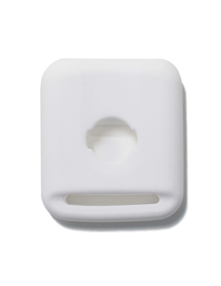 Guscio in Silicone Cover Chiave per Telecomando Nissan 2 Tasti Bianco Qashqai Xtrail Micra Terrano Murano Almera Note Juke
