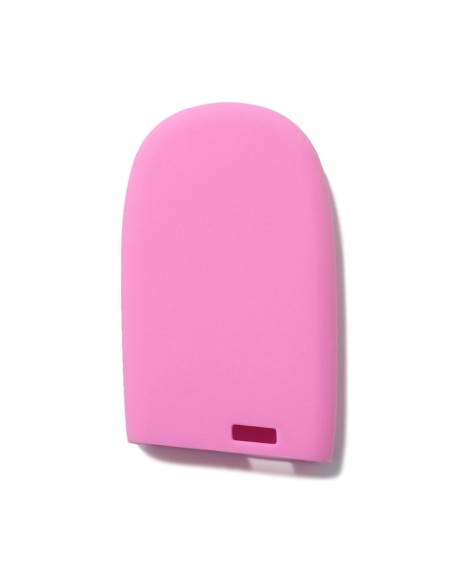 Guscio in Silicone Cover Chiave Telecomando Jeep Fiat Chrysler Dodge 5 Tasti Portachiavi Idea Regalo Rosa