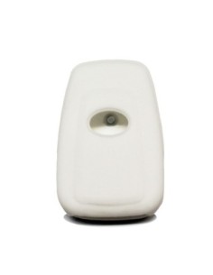 Guscio Silicone Cover Chiave per Telecomando Toyota Portachiavi Bianco 3 Tasti per Land Cruiser Prado Camry V70 C-HR Prius Corolla RAV4 Avalon 2