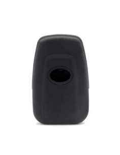 Guscio Silicone Cover Chiave per Telecomando Toyota Portachiavi Nero 3 Tasti per Land Cruiser Prado Camry V70 C-HR Prius Corolla RAV4 Avalon 2