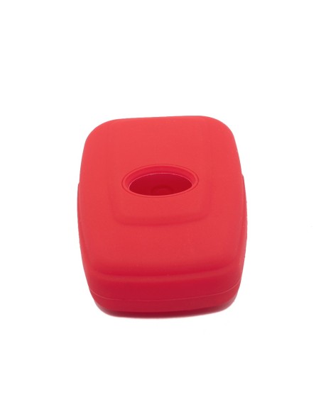 Guscio Silicone Cover Chiave per Telecomando Toyota Portachiavi Rosso 3 Tasti per Land Cruiser Prado Camry V70 C-HR Prius Corolla RAV4 Avalon
