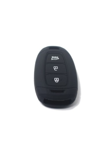 Guscio Silicone Cover Chiave Telecomando Hyundai Nero Keyless-Entry 3 Tasti per i30 ix35 IG Solaris Azera Elantra Grandeur Accent Santa Fe