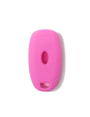 Guscio Silicone Cover Chiave Telecomando Hyundai Rosa Keyless-Entry 3 Tasti per i30 ix35 IG Solaris Azera Elantra Grandeur Accent Santa Fe