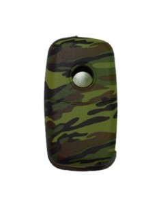 Guscio in Silicone Cover Chiave per Telecomando Volkswagen Seat Skoda Portachiave Camouflage VW Golf Passat Polo Touran Tiguan Eos Sharan Touareg Phateon Caddy T5 Amarok Lupo Seat Altea Alhambra Leon Ibiza Exeo Cordoba Arosa Skoda Octavia Fabia Superb 2