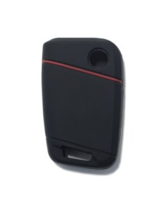 Guscio in Silicone Cover Chiave per Telecomando Volkswagen Skoda Nero Magotan Passat B8 Skoda Superb Kodiaq A7 Portachiavi 2